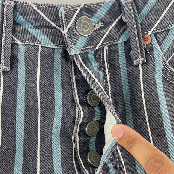 GRLFRND Cindy High Rise Cut Off Shorts - Picture 5 of 11